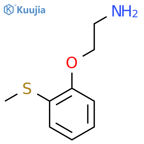 2-2-(Methylthio)phenoxyethylamine structure