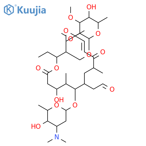 Tylosin,4A-O-de(2,6-dideoxy-3-C-methyl-a-L-ribo-hexopyranosyl)-2A-deoxy-12,13-epoxy-12,13-dihydro- (9CI) structure