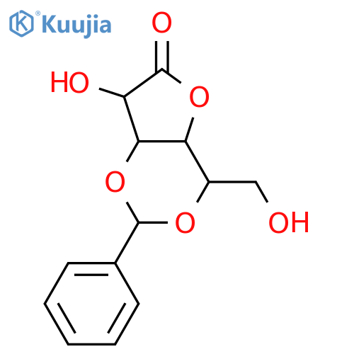 Gulonic acid; L-form, 1,4-Lactone, 3,5-O-benzylidene structure