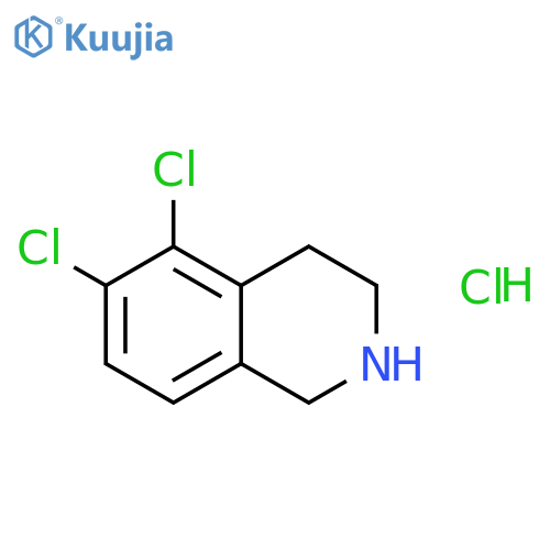 5,6-Dichloro-1,2,3,4-tetrahydroisoquinoline Hydrochloride structure