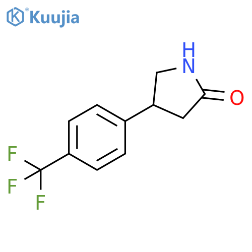 1-4-(Trifluoromethyl)Phenyl-2-Pyrrolidinone structure
