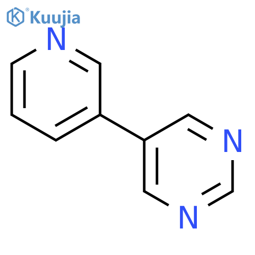 5-(Pyridin-3-yl)pyrimidine structure
