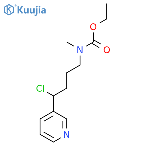 4-Chloro-4-(3-pyridinyl)butylmethylcarbamic Acid Ethyl Ester structure