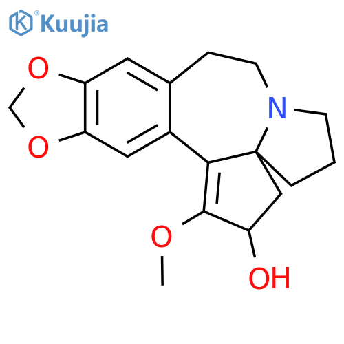 Cephalotaxine, 3,4-didehydro-O2-demethyl-1,2-dihydro-O3-methyl- (9CI) structure