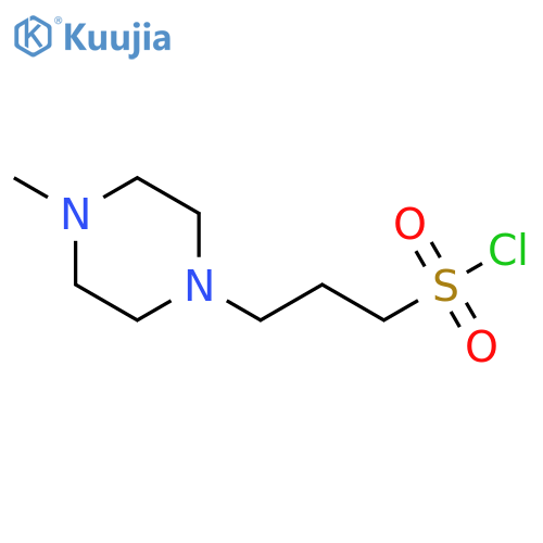 3-(4-Methyl-piperazin-1-yl)-propane-1-sulfonyl chloride structure