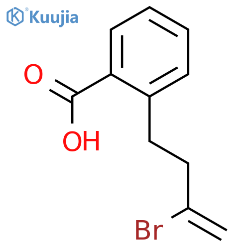 2-(3-Bromo-3-butenyl)benzoic acid structure