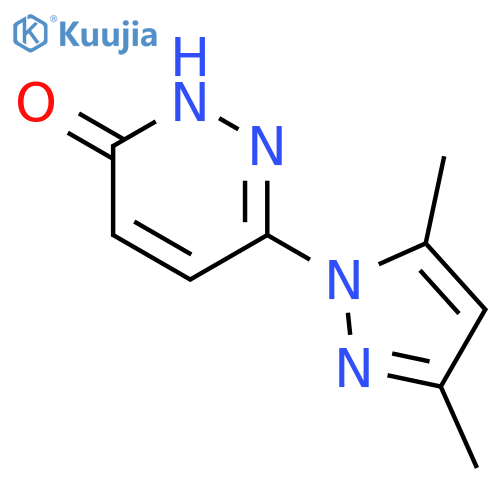 6-(3,5-dimethyl-1H-pyrazol-1-yl)pyridazin-3-ol structure