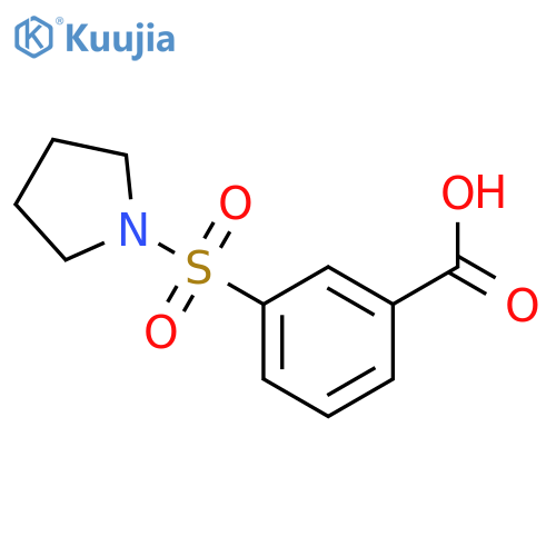 3-(Pyrrolidin-1-ylsulfonyl)benzoic acid structure