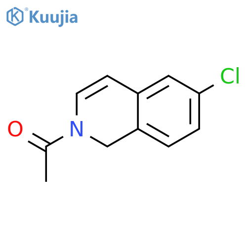 1-(6-Chloroisoquinolin-2(1H)-yl)ethan-1-one structure