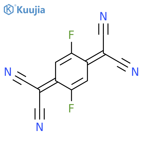 2-4-(Dicyanomethylidene)-2,5-difluorocyclohexa-2,5-dien-1-ylidenepropanedinitrile structure