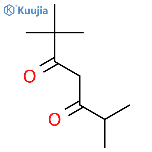 2,2,6-trimethylheptane-3,5-dione structure
