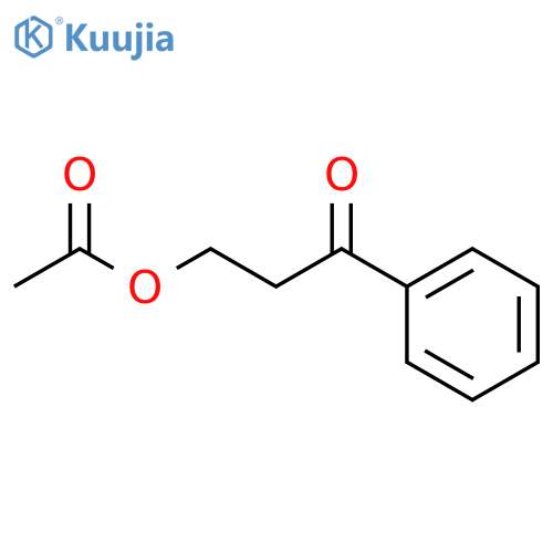 1-Propanone, 3-(acetyloxy)-1-phenyl- structure