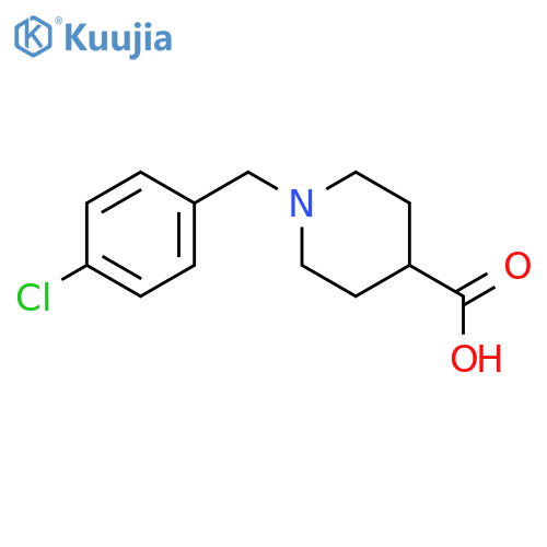 1-(4-Chlorobenzyl)piperidine-4-carboxylic Acid structure