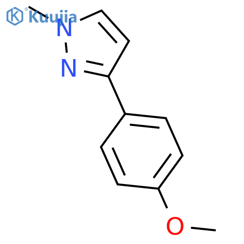 1H-Pyrazole, 3-(4-methoxyphenyl)-1-methyl- structure