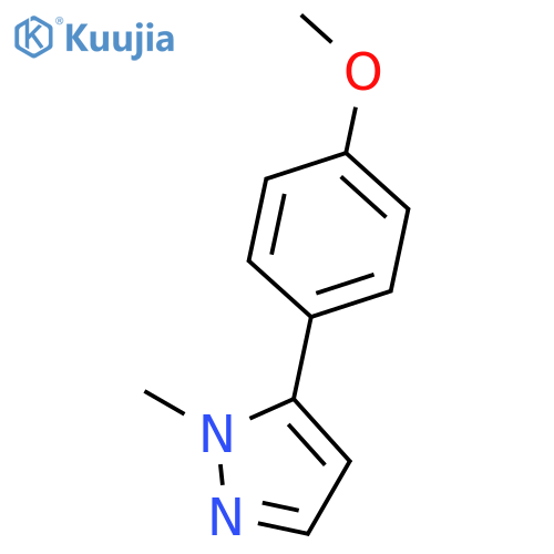 1H-Pyrazole, 5-(4-methoxyphenyl)-1-methyl- structure