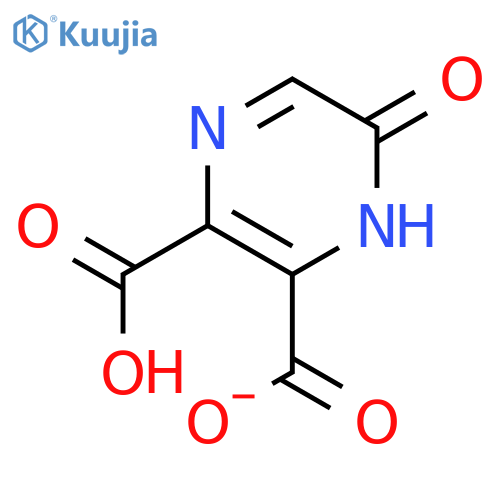 Sodium 1,6-Dihydro-6-oxo-2,3-pyrazinedicarboxylate structure