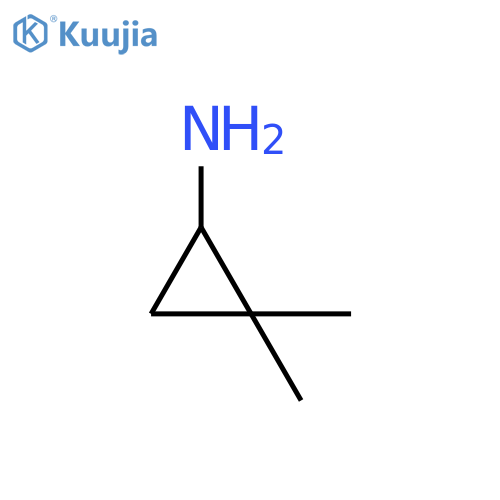 2,2-dimethylcyclopropan-1-amine structure