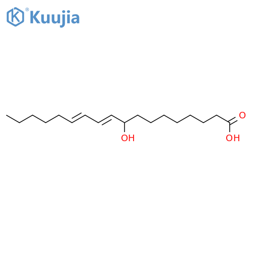 10,12-Octadecadienoicacid, 9-hydroxy-, (9S,10E,12Z)- structure