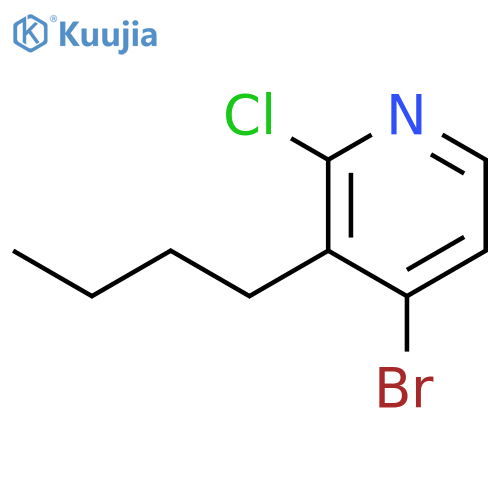 PYRIDINE, 4-BROMO-3-BUTYL-2-CHLORO- structure