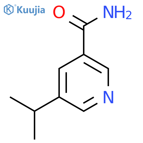 5-Isopropylnicotinamide structure