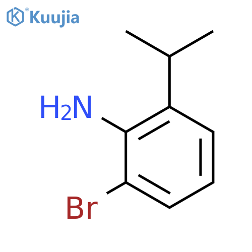 Benzenamine, 2-bromo-6-(1-methylethyl)- structure