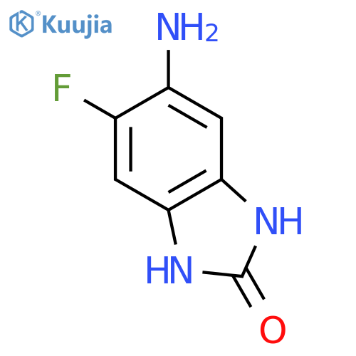 2H-Benzimidazol-2-one,5-amino-6-fluoro-1,3-dihydro- structure