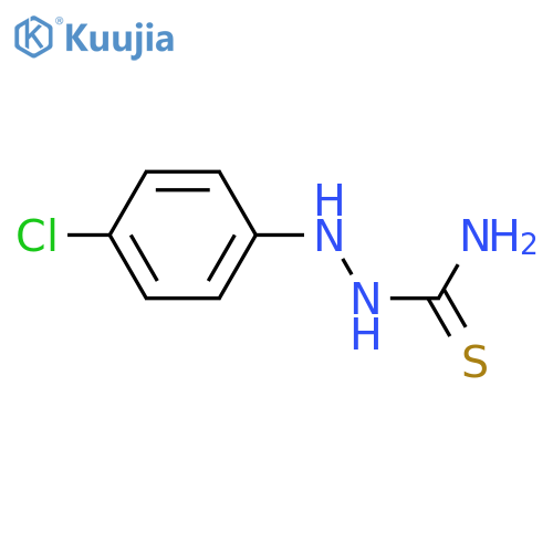 2-(4-chlorophenyl)-1-hydrazinecarbothioamide structure