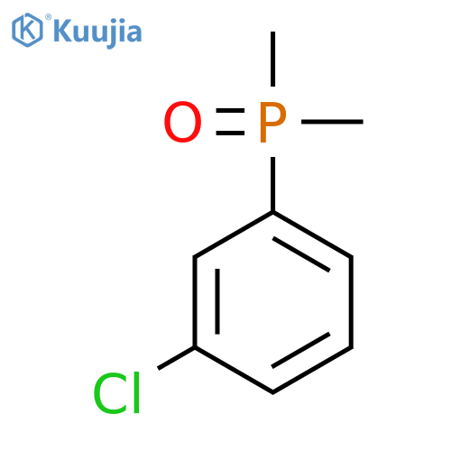 Phosphine oxide, (3-chlorophenyl)dimethyl- structure