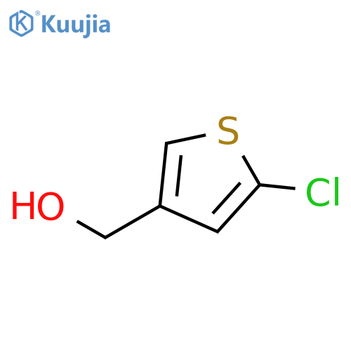 (5-Chlorothiophen-3-yl)methanol structure