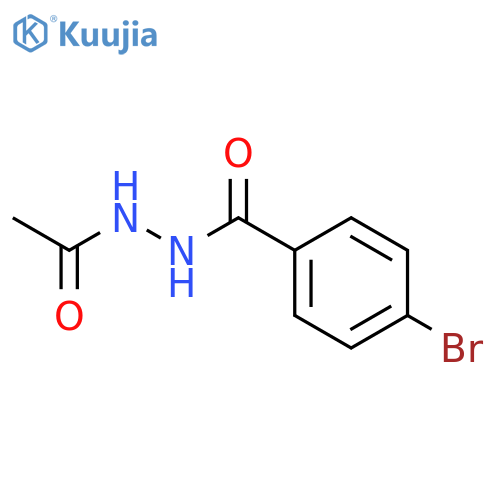 N''-acetyl-4-bromobenzohydrazide structure