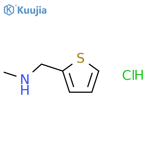 2-Methylaminomethylthiophene Hydrochloride structure