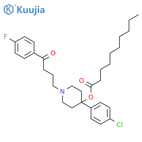 Haloperidol decanoate structure