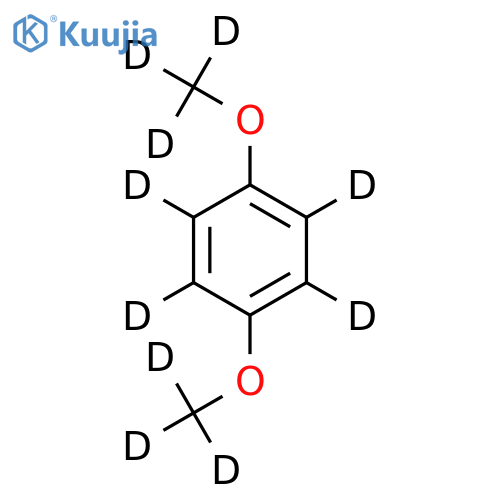 1,4-Dimethoxybenzene-d10 structure
