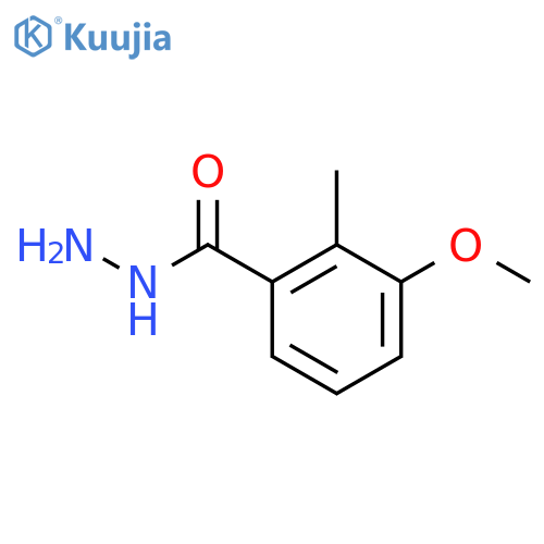 Benzoic acid,3-methoxy-2-methyl-, hydrazide structure