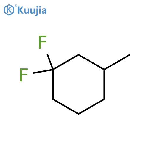 1,1-difluoro-3-methylcyclohexane structure