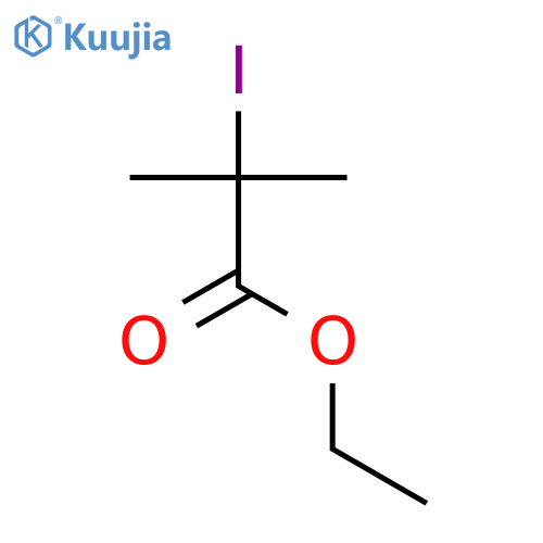 Ethyl 2-iodo-2-methylpropionate structure