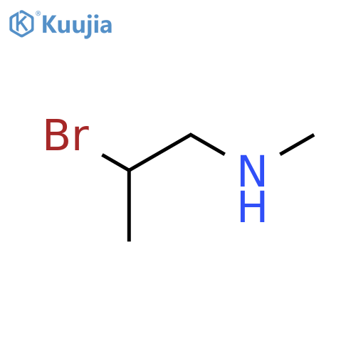 (2-Bromopropyl)(methyl)amine structure