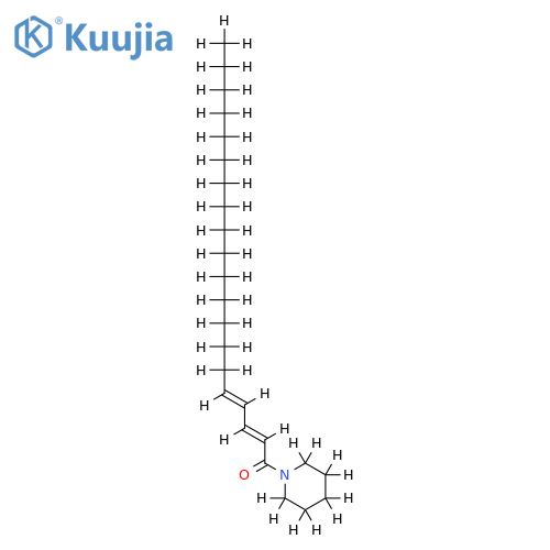 1-(eicosa-2E,4E-dienoyl)piperidine structure