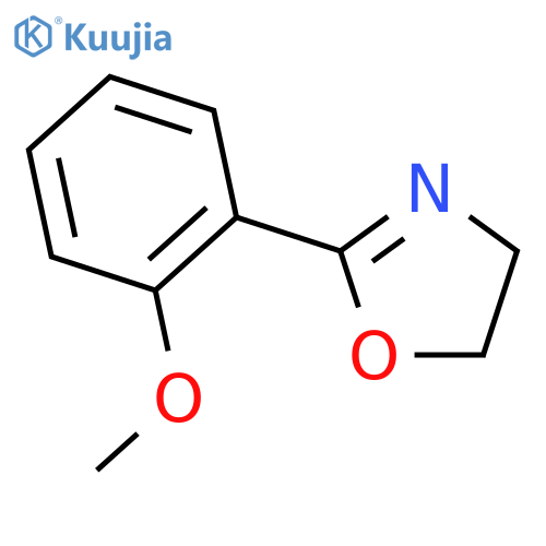 4,5-Dihydro-2-(2-methoxyphenyl)oxazole structure