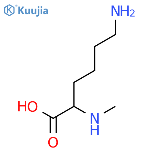 N-alpha-Methyl-L-lysine hydrochloride structure