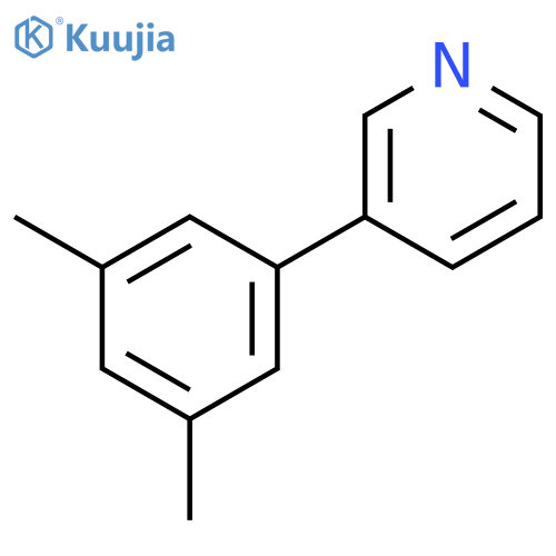 Pyridine, 3-(3,5-dimethylphenyl)- structure