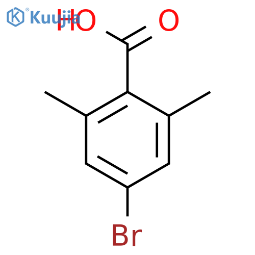 4-Bromo-2,6-dimethylbenzoic acid structure