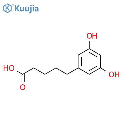 3,5-Dihydroxybenzenepentanoic Acid structure