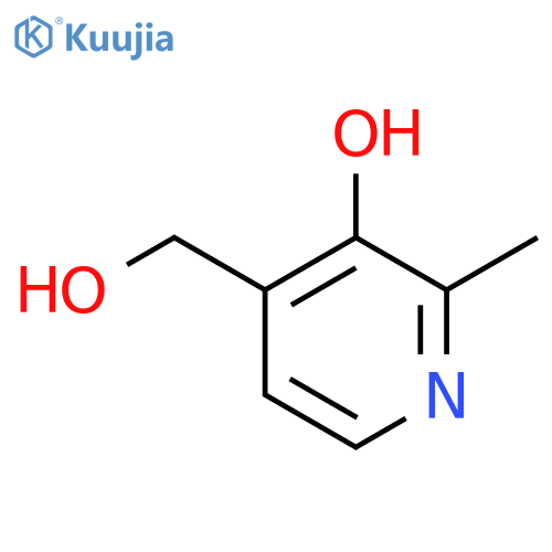 4-Pyridinemethanol, 3-hydroxy-2-methyl- structure
