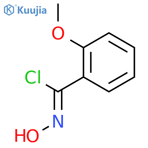 (Z)-2-Methoxybenzoyl chlorideoxime structure