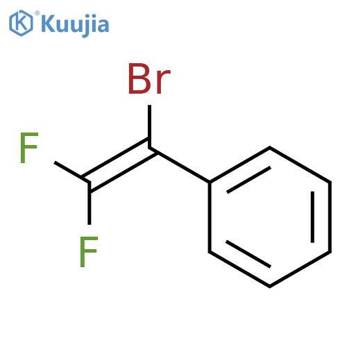 (1-bromo-2,2-difluoroethenyl)benzene structure