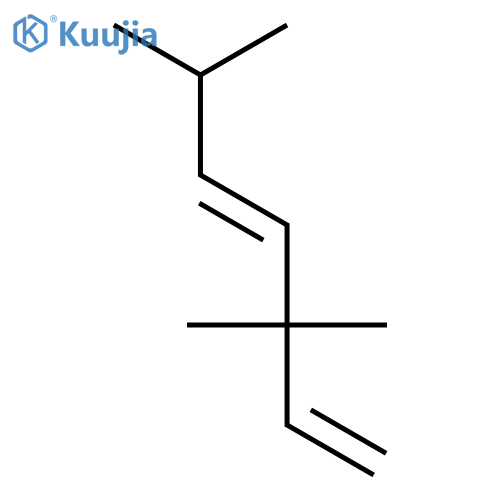 1,4-Heptadiene, 3,3,6-trimethyl- structure