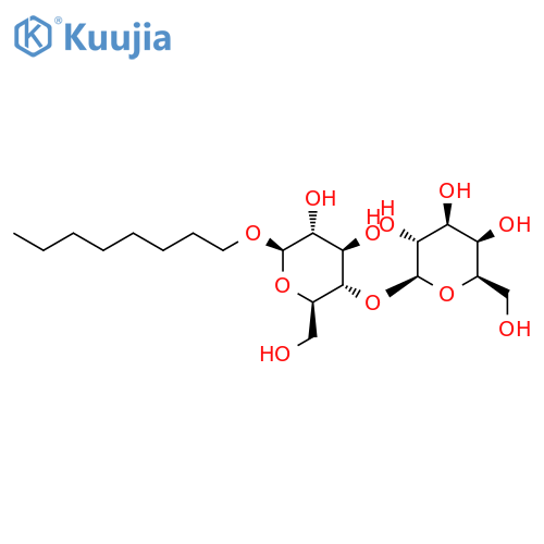 Octyl b-D-Lactoside structure