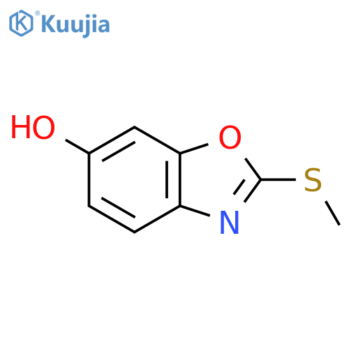 2-(methylthio)benzo[d]oxazol-6-ol structure