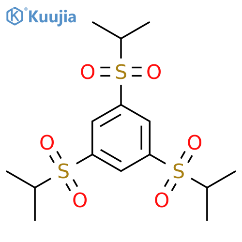 Benzene, 1,3,5-tris[(1-methylethyl)sulfonyl]- structure
